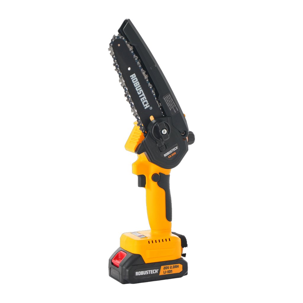 Robustech CS-200 kömürsüz akülü ağaç kesme testeresi
