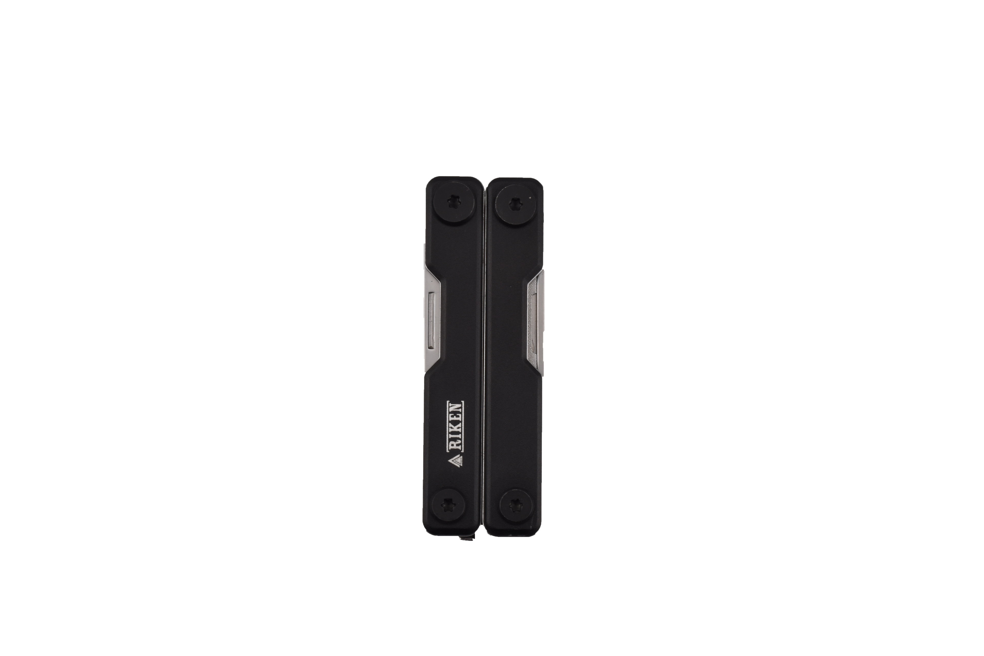 Riken Mate multitool açık konumda — makas ve bıçak